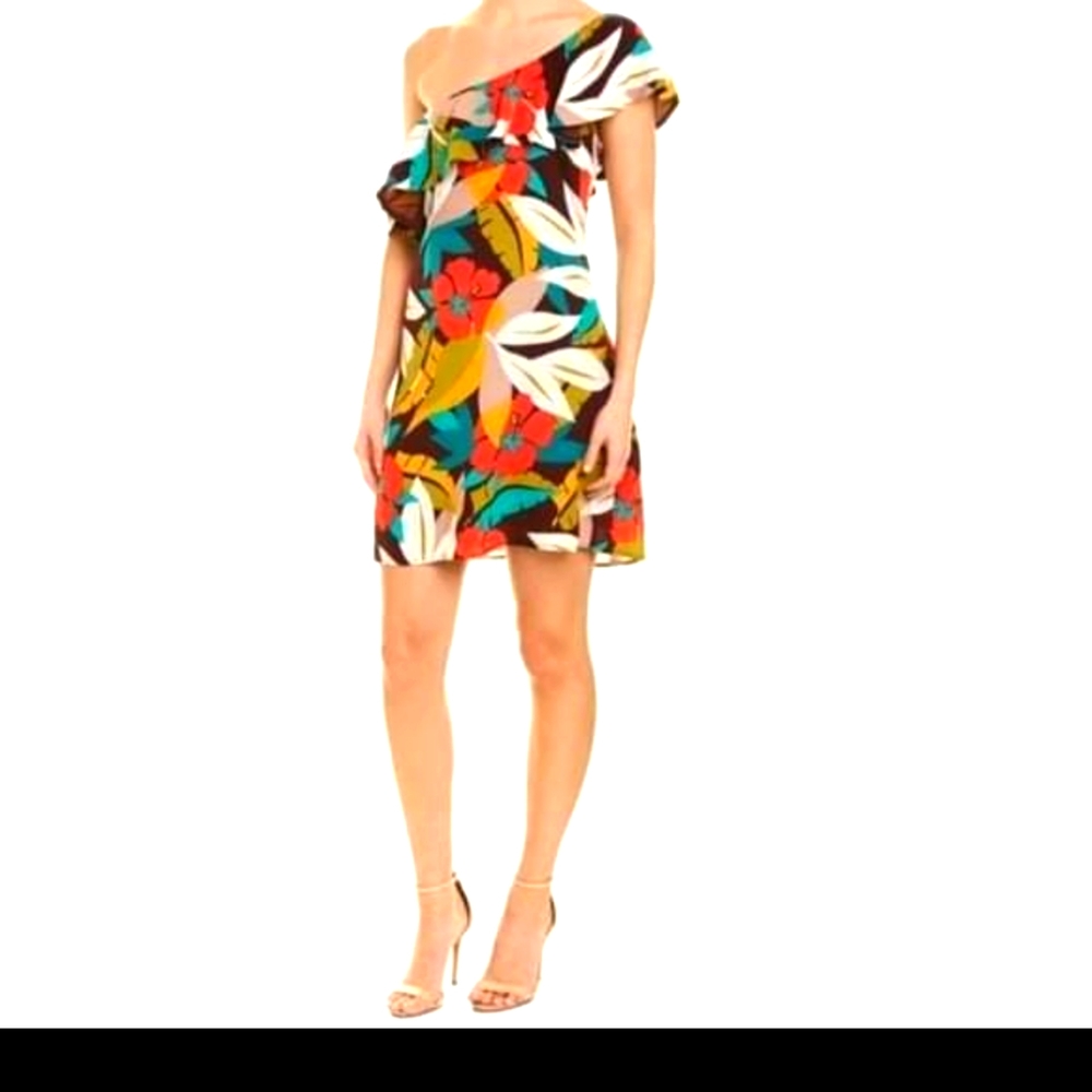 Tropical Floral dress